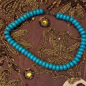 Turquoise Beaded Necklace